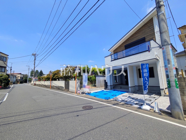 接道状況および現場風景　【練馬区石神井台５丁目】