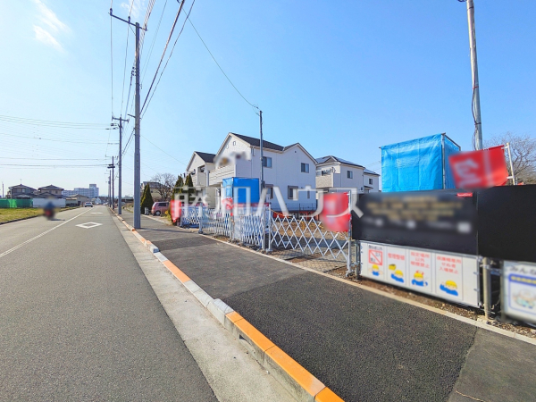 接道状況および現場風景　【日野市西平山３丁目】