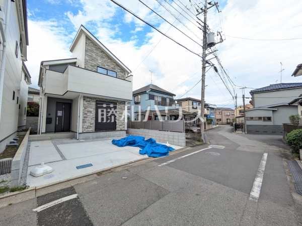 接道状況および現場風景　【八王子市中野町】