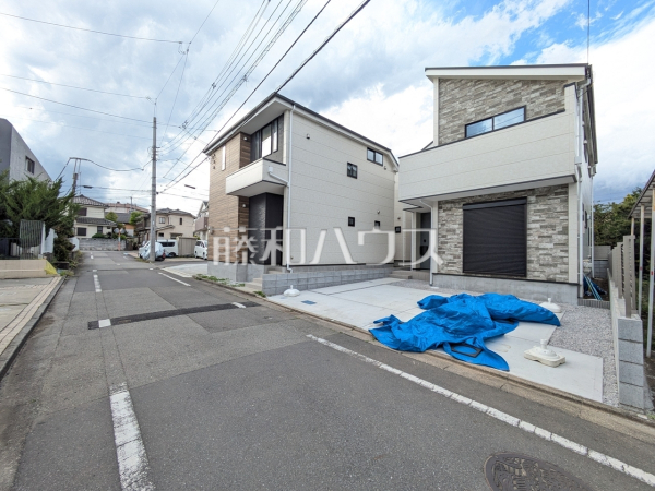 接道状況および現場風景　【八王子市中野町】