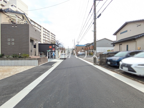 接道状況および現場風景 【名古屋市北区山田4丁目】 接道状況および現場風景 【名古屋市北区山田4丁目】