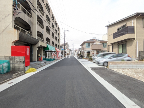 接道状況および現場風景 【名古屋市北区山田4丁目】 接道状況および現場風景 【名古屋市北区山田4丁目】