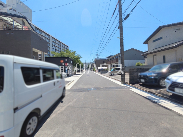 接道状況および現場風景　【名古屋市北区山田４丁目】
