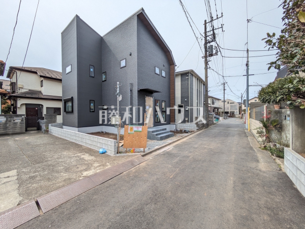 接道状況および現場風景　【小金井市貫井南町５丁目】
