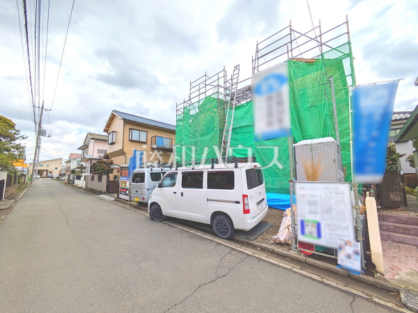 接道状況および現場風景　【日野市東平山２丁目】