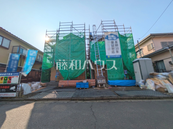 接道状況および現場風景　【日野市東平山２丁目】