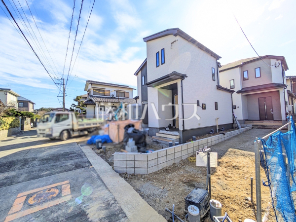接道状況および現場風景　【福岡市東区青葉７丁目】