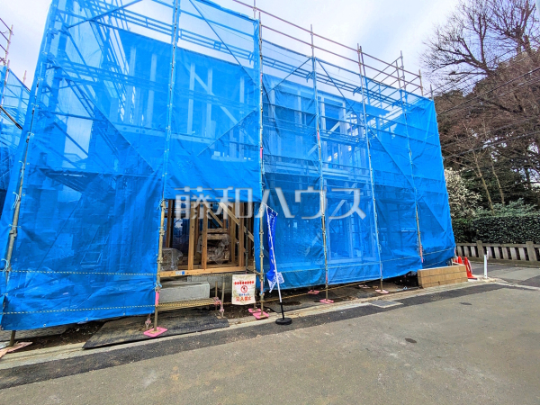 ≪3号棟　外観≫ 第三者機関により住宅の品質や性能を評価し「安心・安全」を保証する【住宅性能評価書】を取得しております。 　【世田谷区喜多見４丁目】