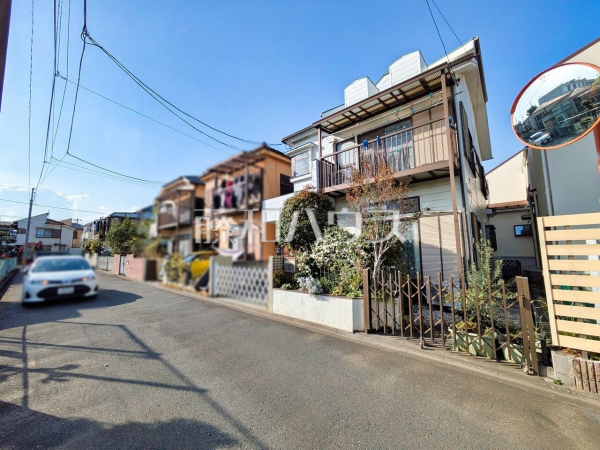 接道状況および現場風景　【日野市大字石田】