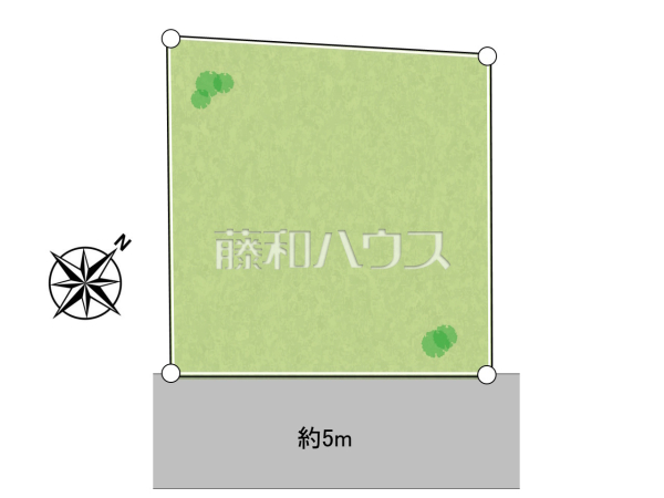 全体区画図　【富士見市大字水子】