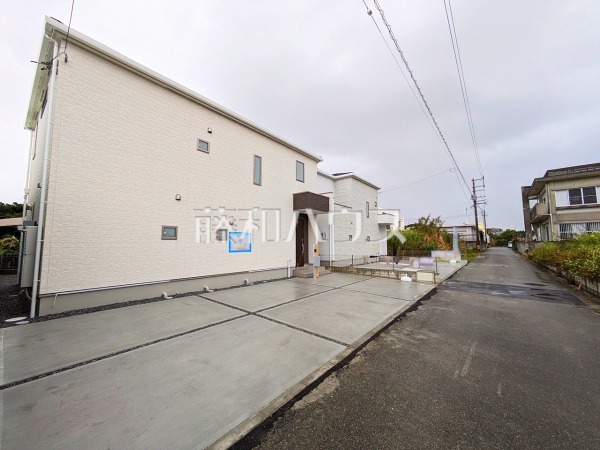 接道状況および現場風景　【南城市玉城字糸数】