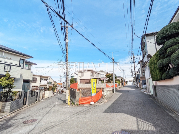 接道状況および現場風景　【練馬区東大泉２丁目】