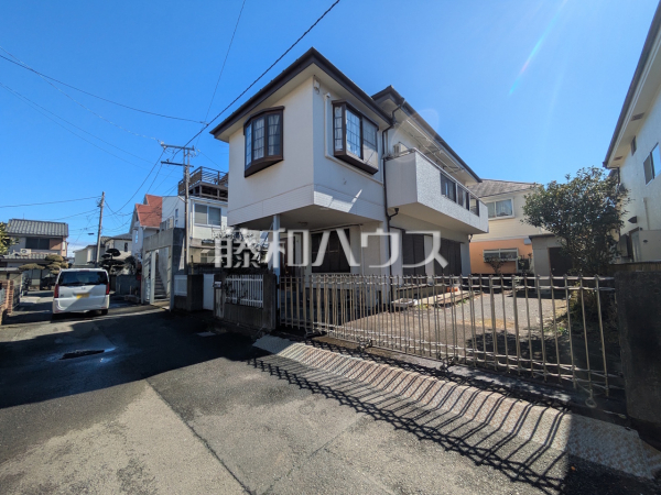 接道状況および現場風景　【立川市砂川町２丁目】