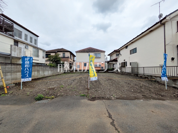接道状況および現場風景　【立川市砂川町２丁目】