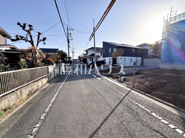 接道状況および現場風景　【杉並区下井草４丁目】