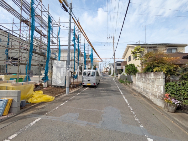 接道状況および現場風景　【杉並区下井草４丁目】