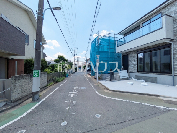 接道状況および現場風景　【杉並区下井草４丁目】