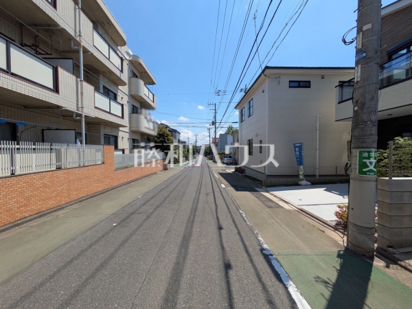 接道状況および現場風景　【杉並区下井草４丁目】