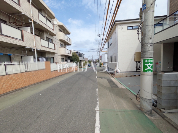 接道状況および現場風景　【杉並区下井草４丁目】