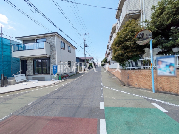 接道状況および現場風景　【杉並区下井草４丁目】