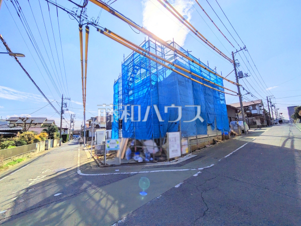 接道状況および現場風景　【杉並区下井草４丁目】