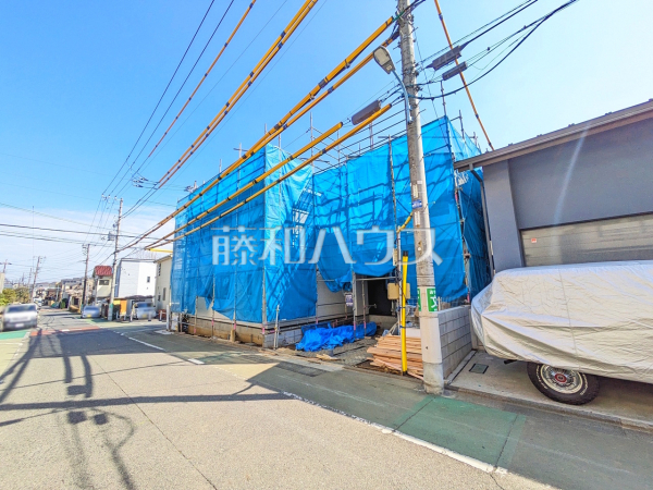 接道状況および現場風景　【杉並区下井草４丁目】