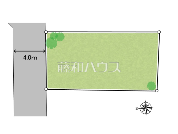 区画図　【東村山市秋津町５丁目】
