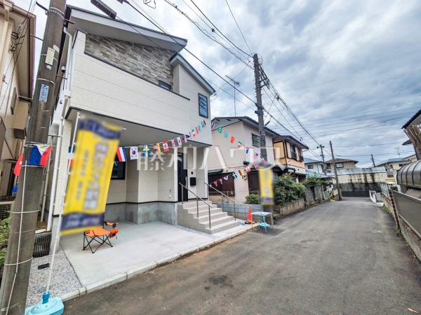 接道状況および現場風景　【東村山市秋津町５丁目】