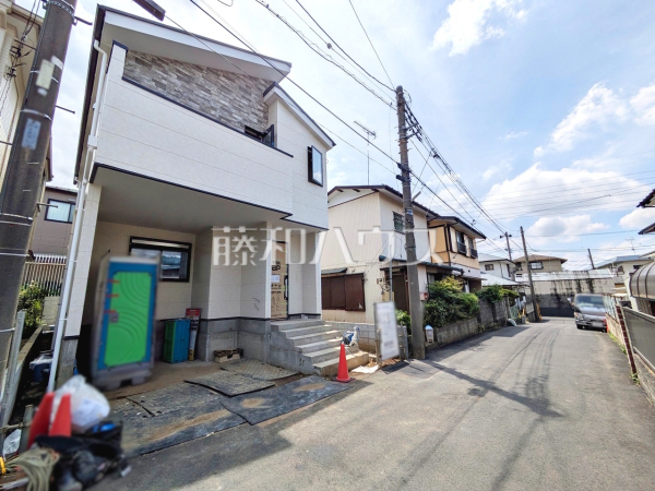 接道状況および現場風景　【東村山市秋津町５丁目】