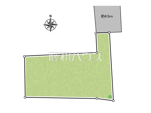 全体区画図　【八王子市片倉町】