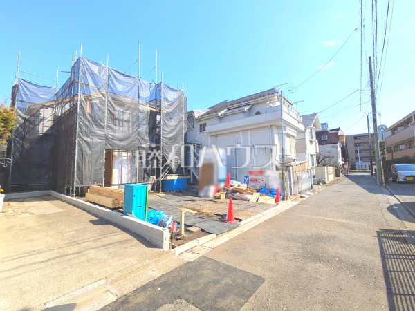 接道状況および現場風景　【三鷹市牟礼５丁目】