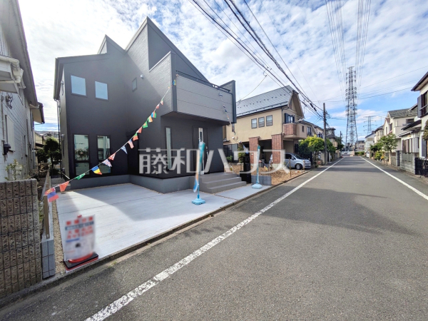 接道状況および現場風景　【小平市小川町１丁目】