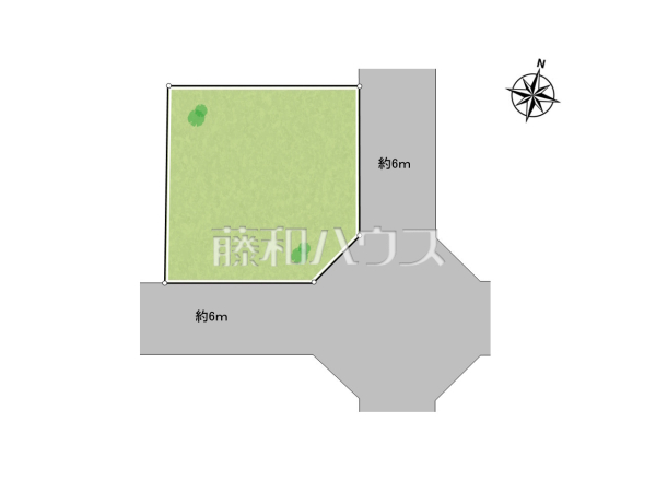 全体区画図　【日野市平山２丁目】
平日のご案内も可能です。まずはお気軽にお問合せ下さいませ。