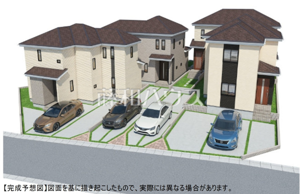 完成予想図（外観）　【与那原町字与那原】
