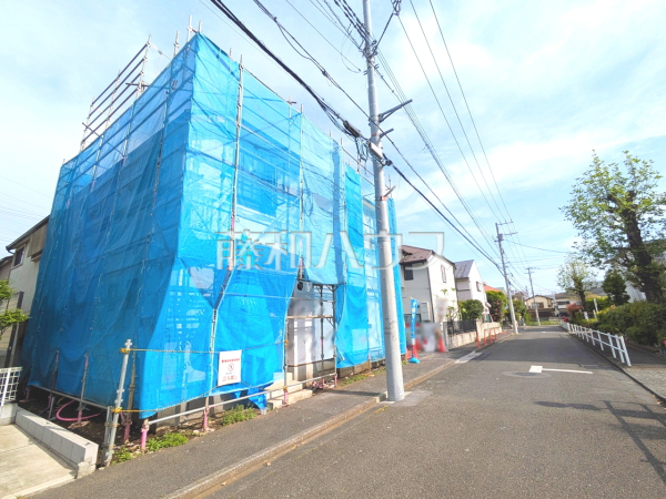 接道状況および現場風景　【三鷹市井口５丁目】