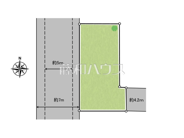 全体区画図　【三鷹市井口５丁目】 見学はしたいけど、なかなか時間が取れない・・・そんな方に出勤前や仕事終わりにマイホームを見学できるサポートをいたします。 