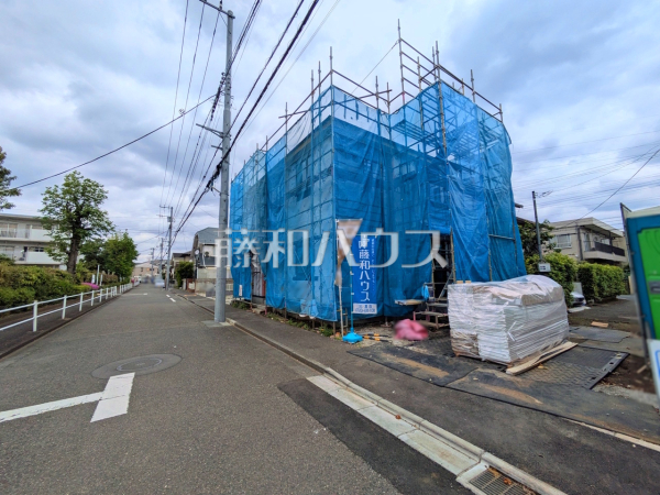 接道状況および現場風景　【三鷹市井口５丁目】