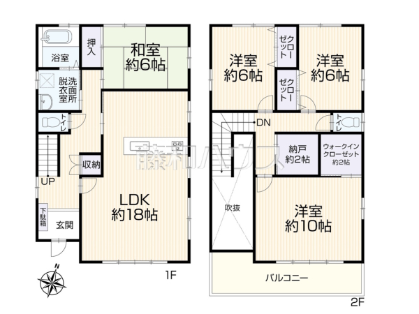 間取図　【名古屋市守山区太田井】