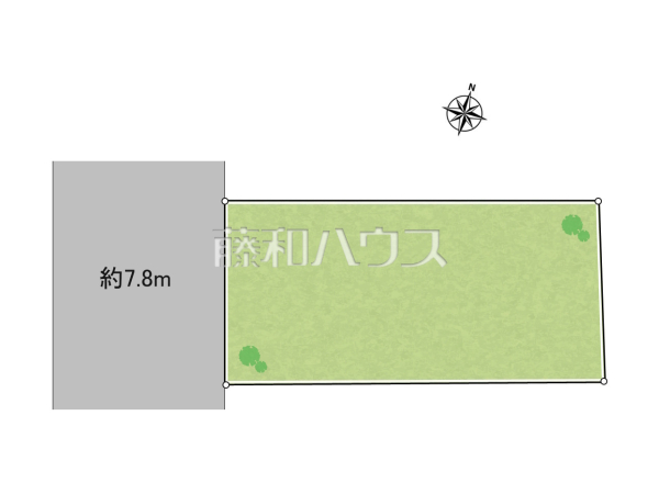 全体区画図　【中野区上高田１丁目】