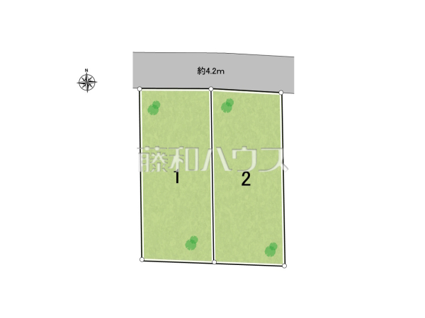 全体区画図 【福岡市東区美和台3丁目】 全体区画図 【福岡市東区美和台3丁目】