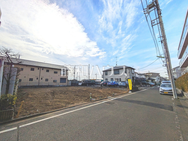 接道状況および現場風景　【世田谷区喜多見１丁目】