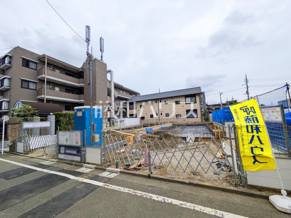現場風景　【世田谷区喜多見１丁目】