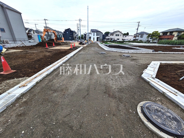 接道状況および現場風景　【西東京市芝久保町３丁目】