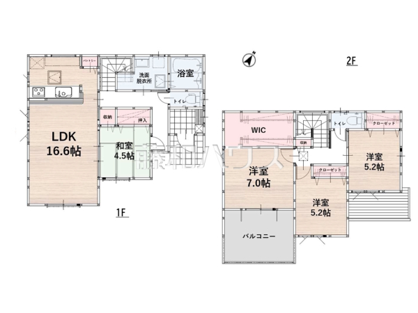 間取図　【福岡市南区若久５丁目】