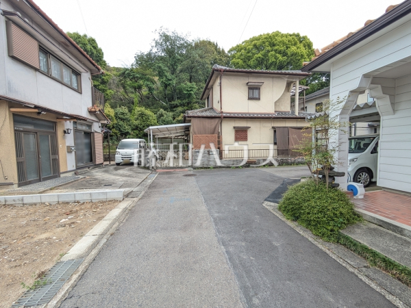 接道状況および現場風景　【小牧市堀の内１丁目】