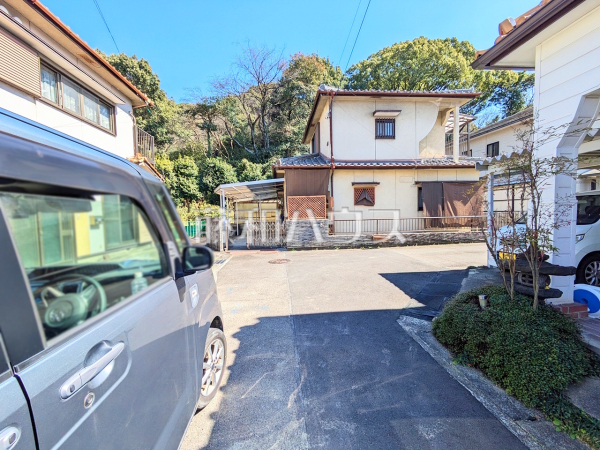 接道状況および現場風景　【小牧市堀の内１丁目】