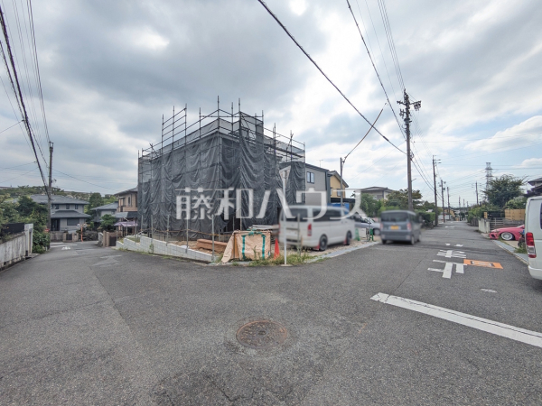 接道状況および現場風景　【春日井市高森台２丁目】