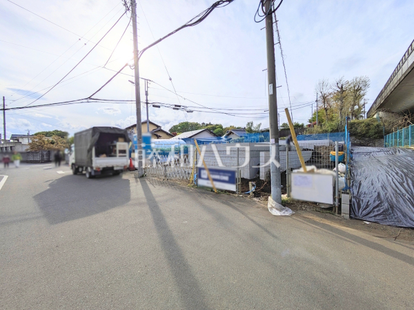 接道状況および現場風景　【日野市東豊田１丁目】