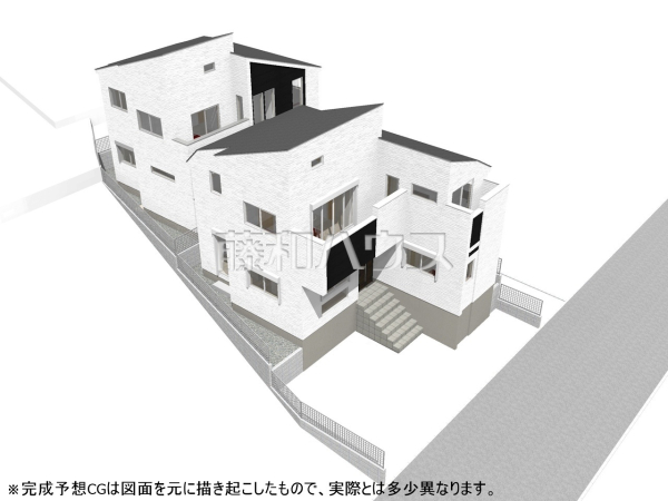 完成予想図（外観）　【日野市東豊田１丁目】