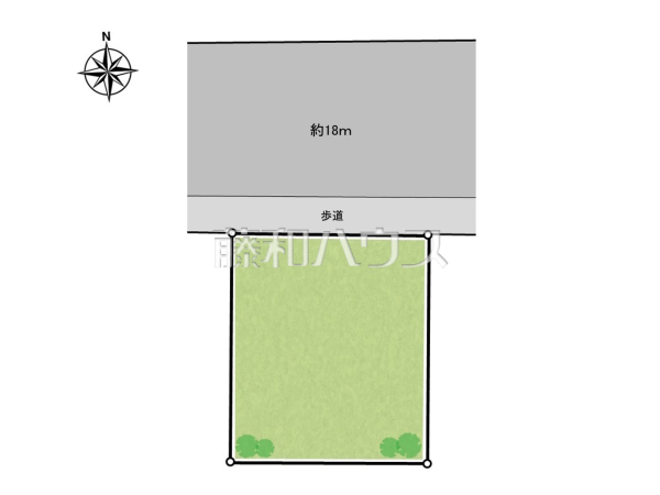 全体区画図　【立川市柴崎町３丁目】